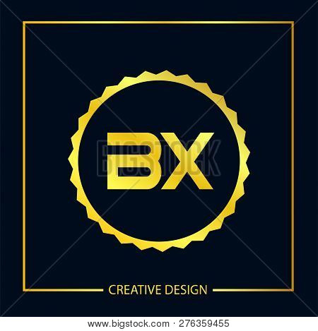 Initial Letter Bx Logo Template Vector Design