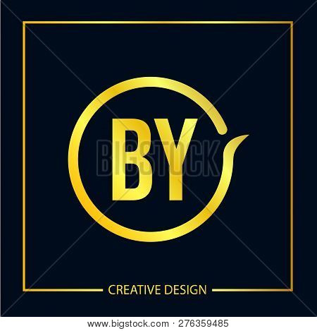 Initial Letter By Logo Template Vector Design