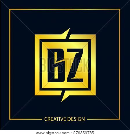 Initial Letter Bz Logo Template Vector Design