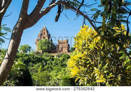 Old Temple Phan Rang-tháp Chàm In Vietnam.