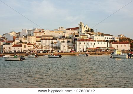 Ferragudo 포르투갈에서에서 보기