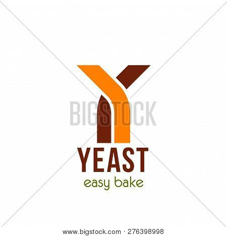 Yeast Easy Bake Vector Icon. Creative Sign For Organic Yeast Product. Concept Of Homemade Bakery Lik