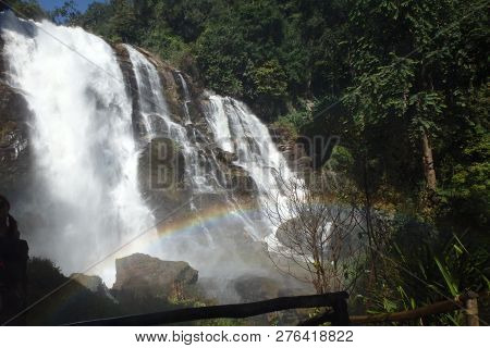 Watefall In Thailend Close To Chiang Mai