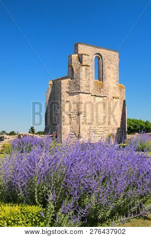 Abbey Notre dame de Re on island Ile de Re