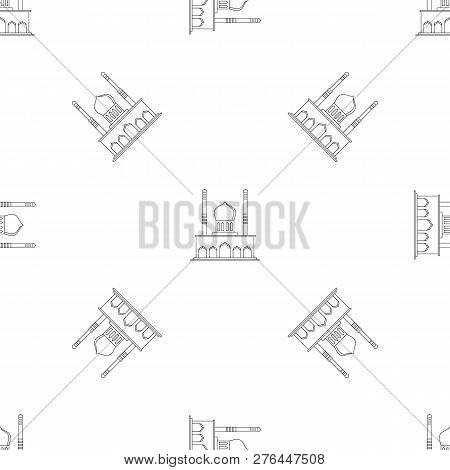 Islam Temple Icon. Outline Illustration Of Islam Temple Vector Icon For Web Design Isolated On White