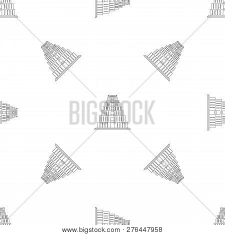Hindi Temple Icon. Outline Illustration Of Hindi Temple Vector Icon For Web Design Isolated On White