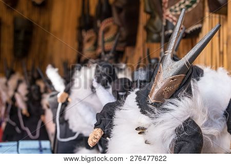 Su Boe, Traditional Mask From Ottana, Sardinia, Italy