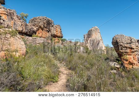 The Landscape On The Riverside Arch Hiking Trail In The Cederberg Mountains Near In Clanwilliam In T