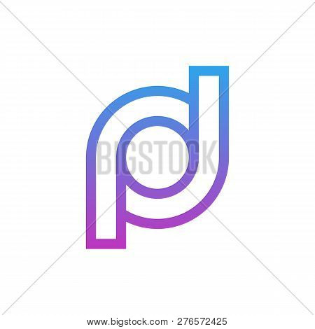 Letter P Logo Icon Design Template Elements, Initial P Logo Concept - Vector