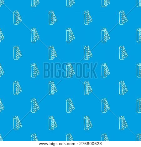 Nail Foot Tool Separator Pattern Seamless Blue Repeat For Any Use