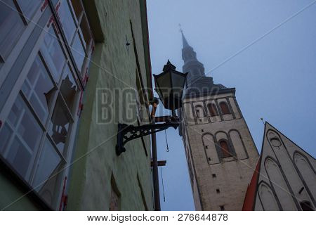 Tallinn, Estonia: St. Nicholas Church, Niguliste Church, Niguliste Kirik. Today It Houses A Branch O