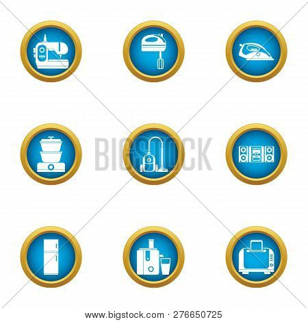 Raiment Icons Set. Flat Set Of 9 Raiment Icons For Web Isolated On White Background