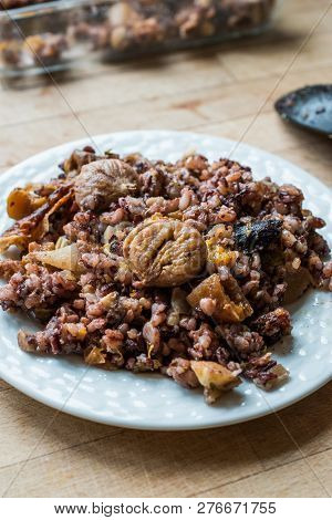 Chestnut Rice With Dried Fruits / Ic Pilav Or Pilaf