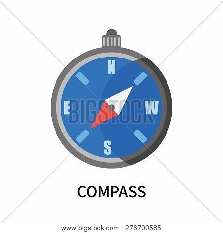 Compass Icon Isolated On White Background. Compass Icon Simple Sign. Compass Icon Trendy And Modern 