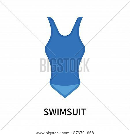 Swimsuit Icon Isolated On White Background. Swimsuit Icon Simple Sign. Swimsuit Icon Trendy And Mode