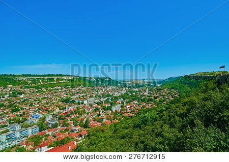 View Of Provadia From The Ovech Fortress