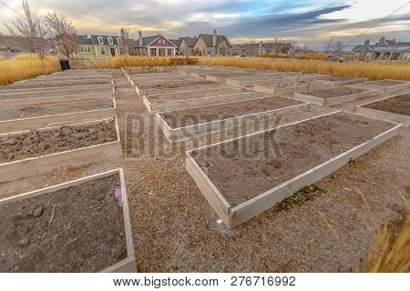 Growbeds In Community Park For The Locals