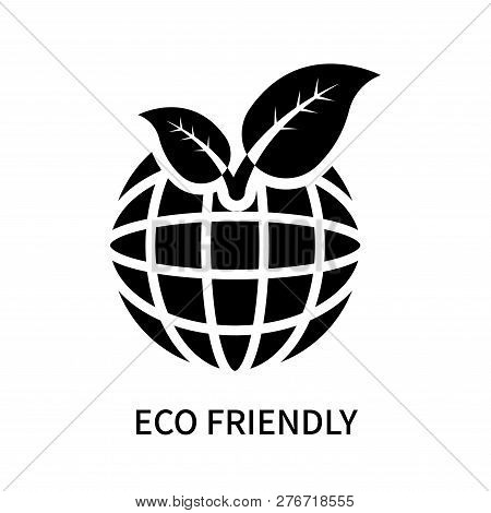 Eco Friendly Icon Isolated On White Background. Eco Friendly Icon Simple Sign. Eco Friendly Icon Tre