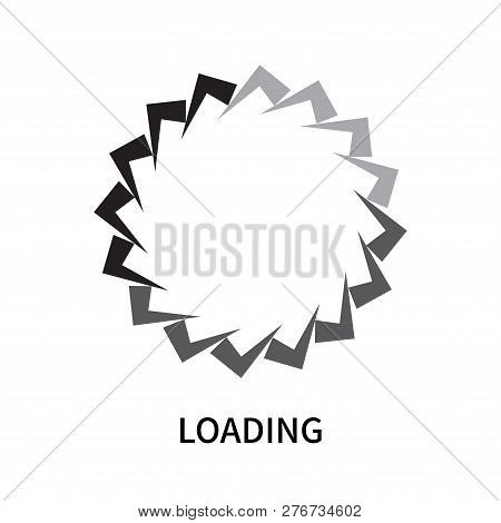 Loading Icon Isolated On White Background. Loading Icon Simple Sign. Loading Icon Trendy And Modern 