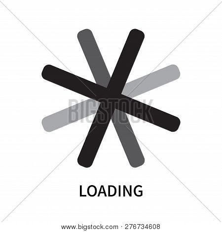 Loading Icon Isolated On White Background. Loading Icon Simple Sign. Loading Icon Trendy And Modern 