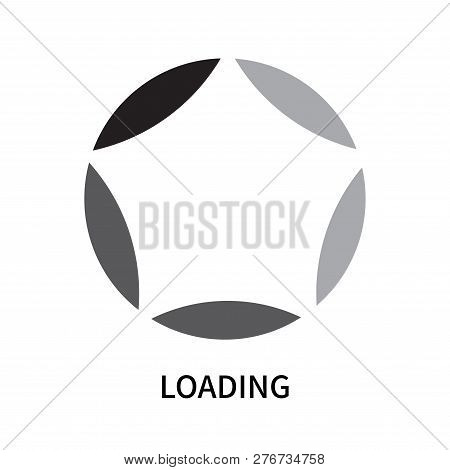 Loading Icon Isolated On White Background. Loading Icon Simple Sign. Loading Icon Trendy And Modern 
