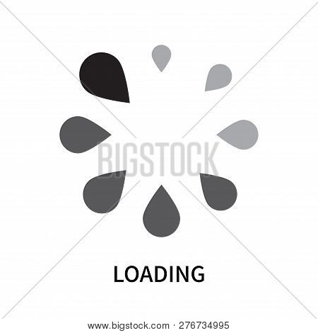 Loading Icon Isolated On White Background. Loading Icon Simple Sign. Loading Icon Trendy And Modern 
