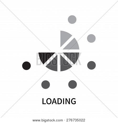 Loading Icon Isolated On White Background. Loading Icon Simple Sign. Loading Icon Trendy And Modern 