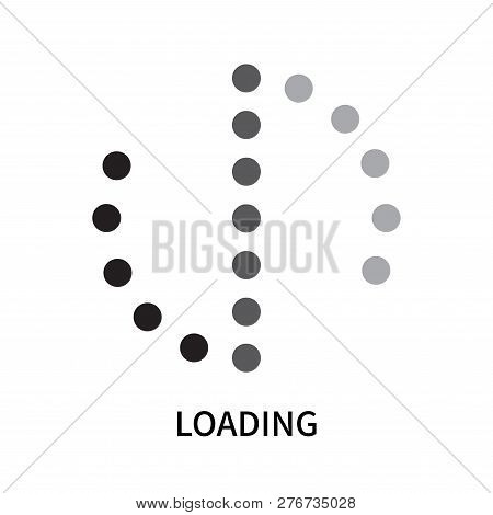 Loading Icon Isolated On White Background. Loading Icon Simple Sign. Loading Icon Trendy And Modern 