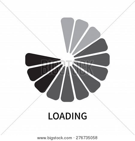 Loading Icon Isolated On White Background. Loading Icon Simple Sign. Loading Icon Trendy And Modern 