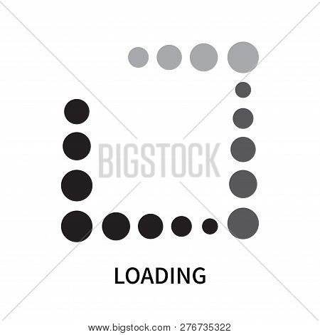 Loading Icon Isolated On White Background. Loading Icon Simple Sign. Loading Icon Trendy And Modern 