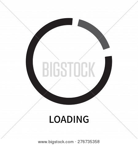 Loading Icon Isolated On White Background. Loading Icon Simple Sign. Loading Icon Trendy And Modern 