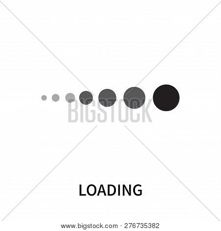Loading Icon Isolated On White Background. Loading Icon Simple Sign. Loading Icon Trendy And Modern 