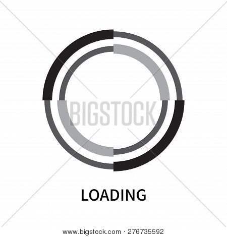 Loading Icon Isolated On White Background. Loading Icon Simple Sign. Loading Icon Trendy And Modern 