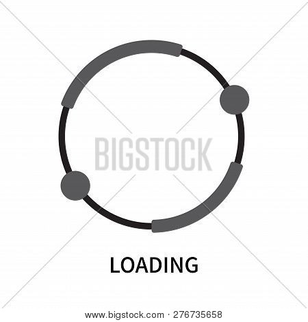 Loading Icon Isolated On White Background. Loading Icon Simple Sign. Loading Icon Trendy And Modern 