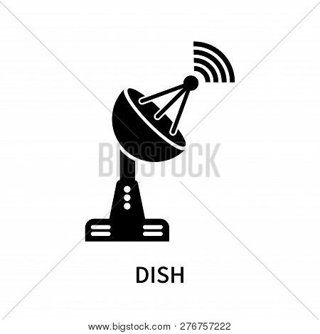 Dish Icon Isolated On White Background. Dish Icon Simple Sign. Dish Icon Trendy And Modern Symbol Fo