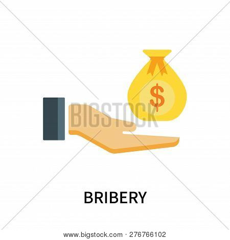 Bribery Icon Isolated On White Background. Bribery Icon Simple Sign. Bribery Icon Trendy And Modern 
