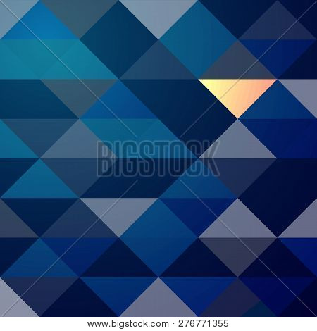 Abstract Geometric Background Of Triangles. Vector. For Printing, Internet, Packaging Design