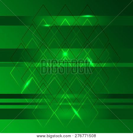 Abstract Geometric Background With Highlights Vector Illustration