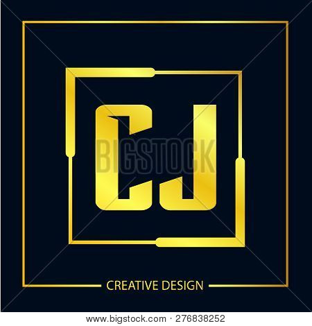 Initial Letter Cj Logo Template Vector Design