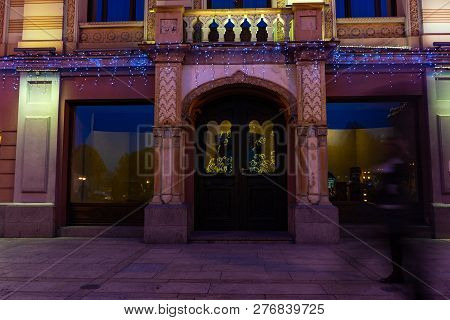 Christmas Illumination In Tbilisi, Georgia