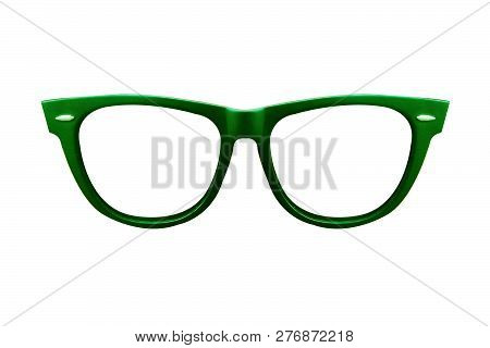 Glasses. Spectacles. Sunglasses. On White Background. Glass, Isolated, Sunglasses, White, Eyeglasses