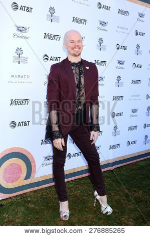 PALM SPRINGS - JAN 4:  Samuel Brinton at the Variety's Creative Impact Awards and 10 Directors to Watch Brunch at the Parker Palm Springs on January 4, 2019 in Palm Springs, CA