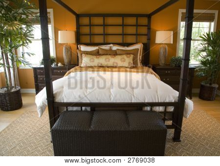 Quarto de luxo.