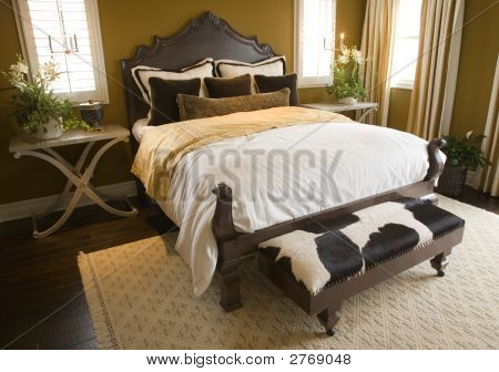 Quarto de luxo.