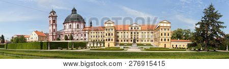 Jaromerice Nad Rokytnou Baroque And Renaissance Castle From 18th Century, South Moravia,  Czech Repu