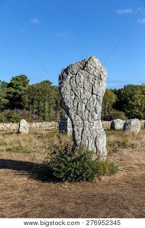 The Megalithic Site Of Carnac (morbihan, France)