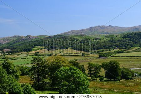 Landscape Photo Of A Valley In The Lake District National Park