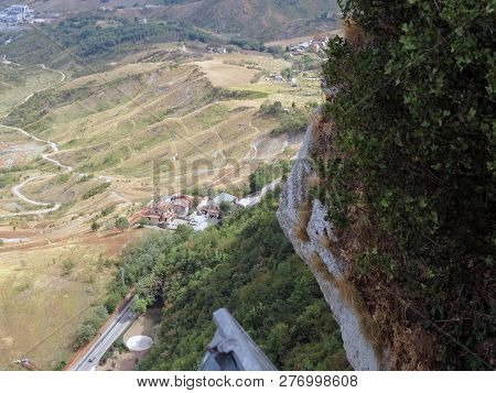 Eastern Slope Of The Mountain Monte Titano,
 Republic Of San Marino