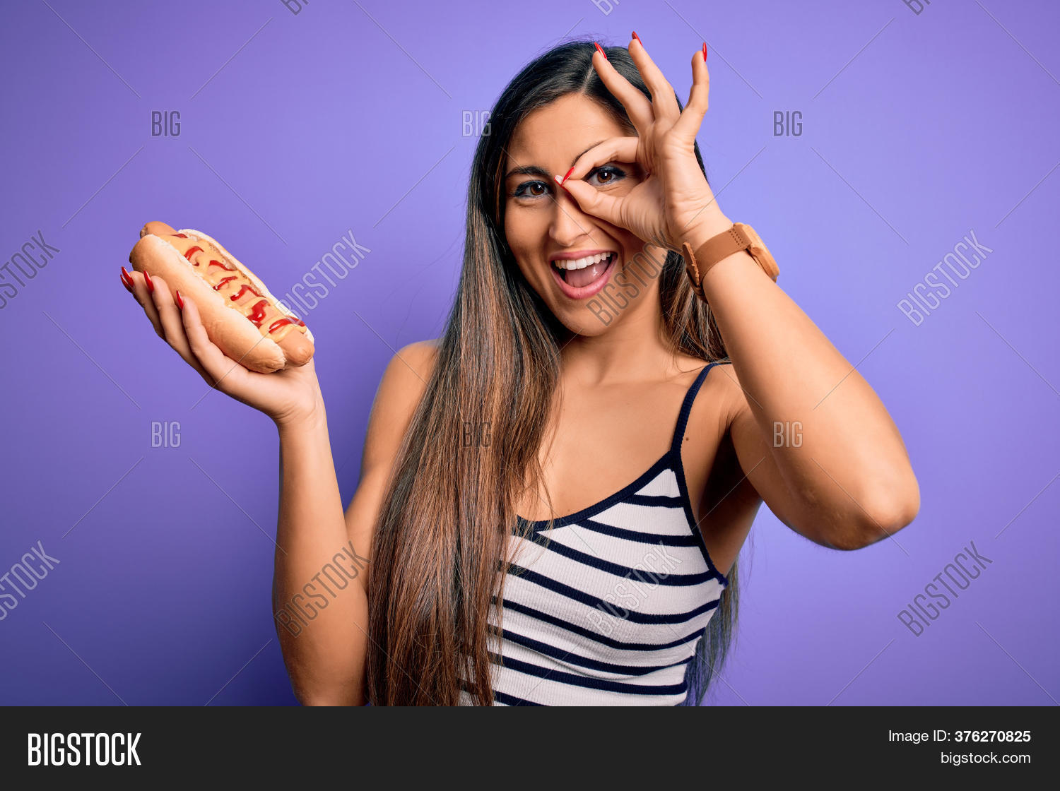 Young Woman Eating Image & Photo (Free Trial) Bigstock