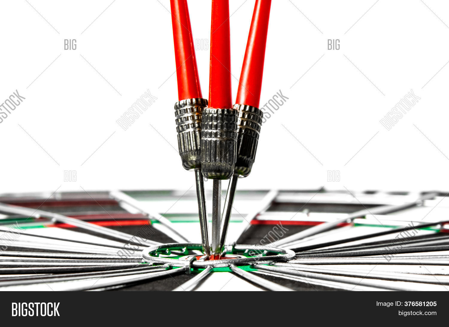 Close Shot Red Dart Image & Photo (Free Trial) Bigstock